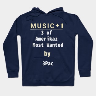 2PAC plus one is 3PAC and 3 of amerikaz most wanted plus one is 4 of amerikaz most wanted Hoodie